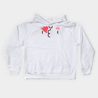 Kissing Mouth Kids Hoodie